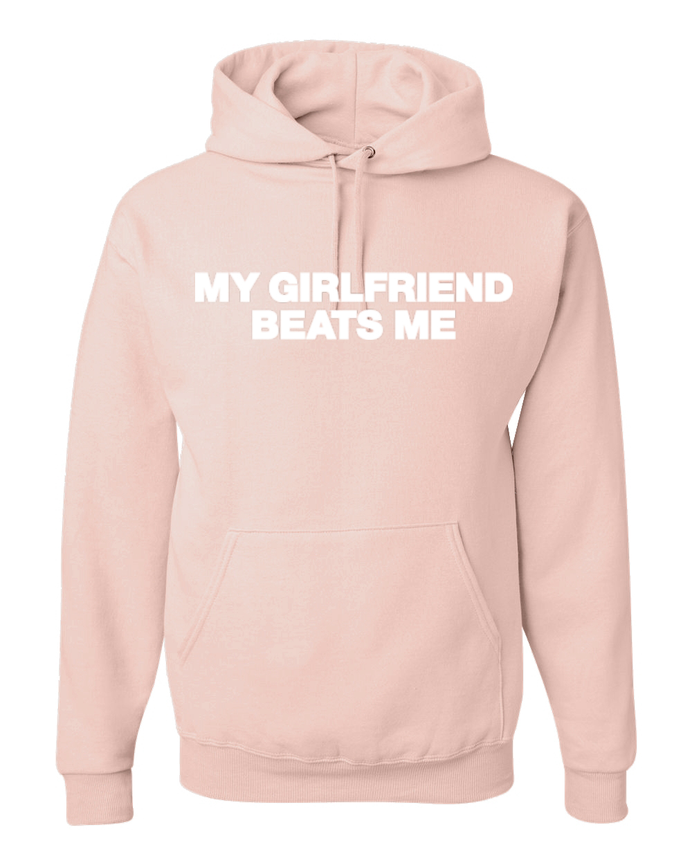 My Girlfriend Beats Me Funny Husband Wife Unisex Hoodie Sweatshirt - Picture 27 of 27