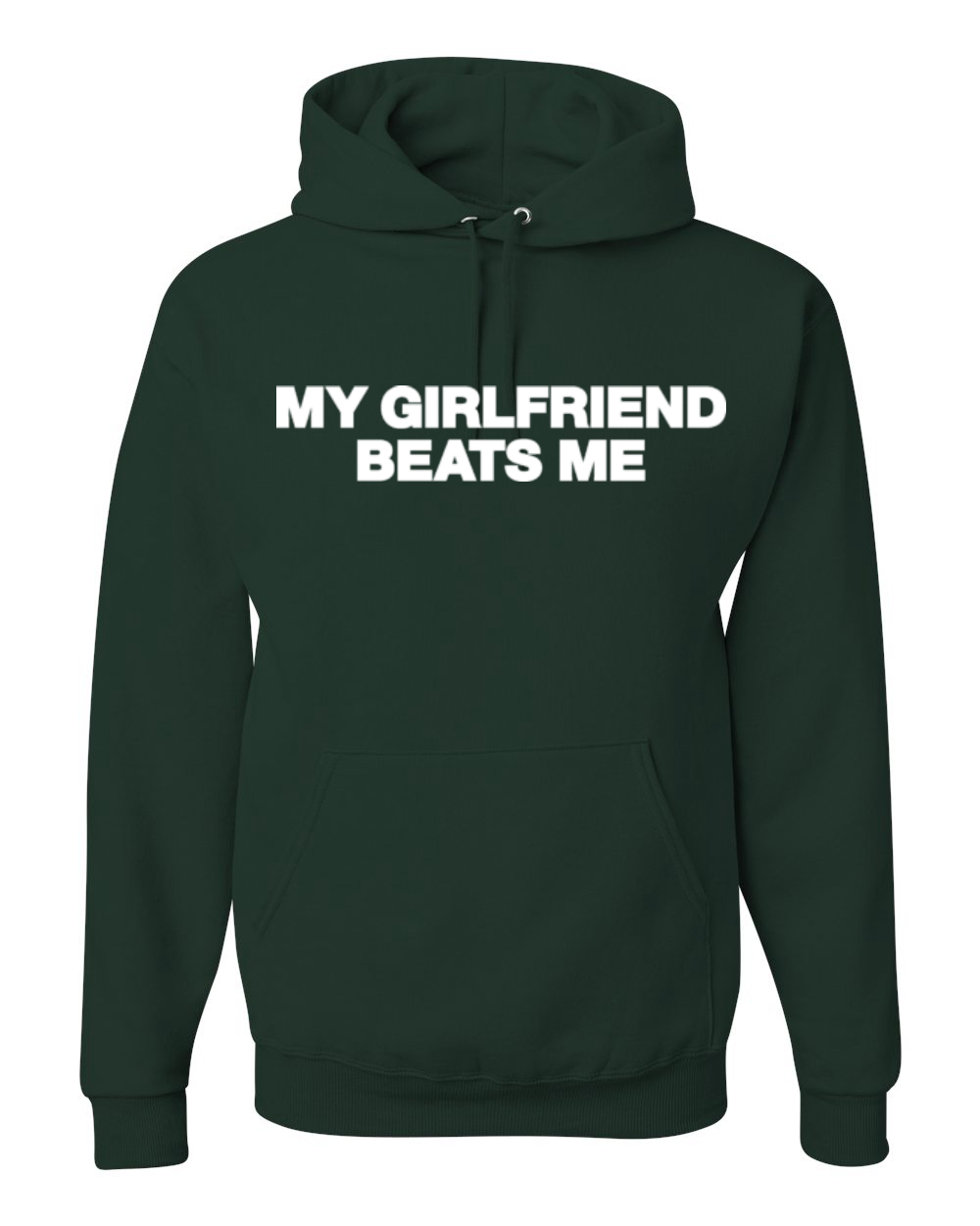 My Girlfriend Beats Me Funny Husband Wife Unisex Hoodie Sweatshirt - Picture 5 of 27