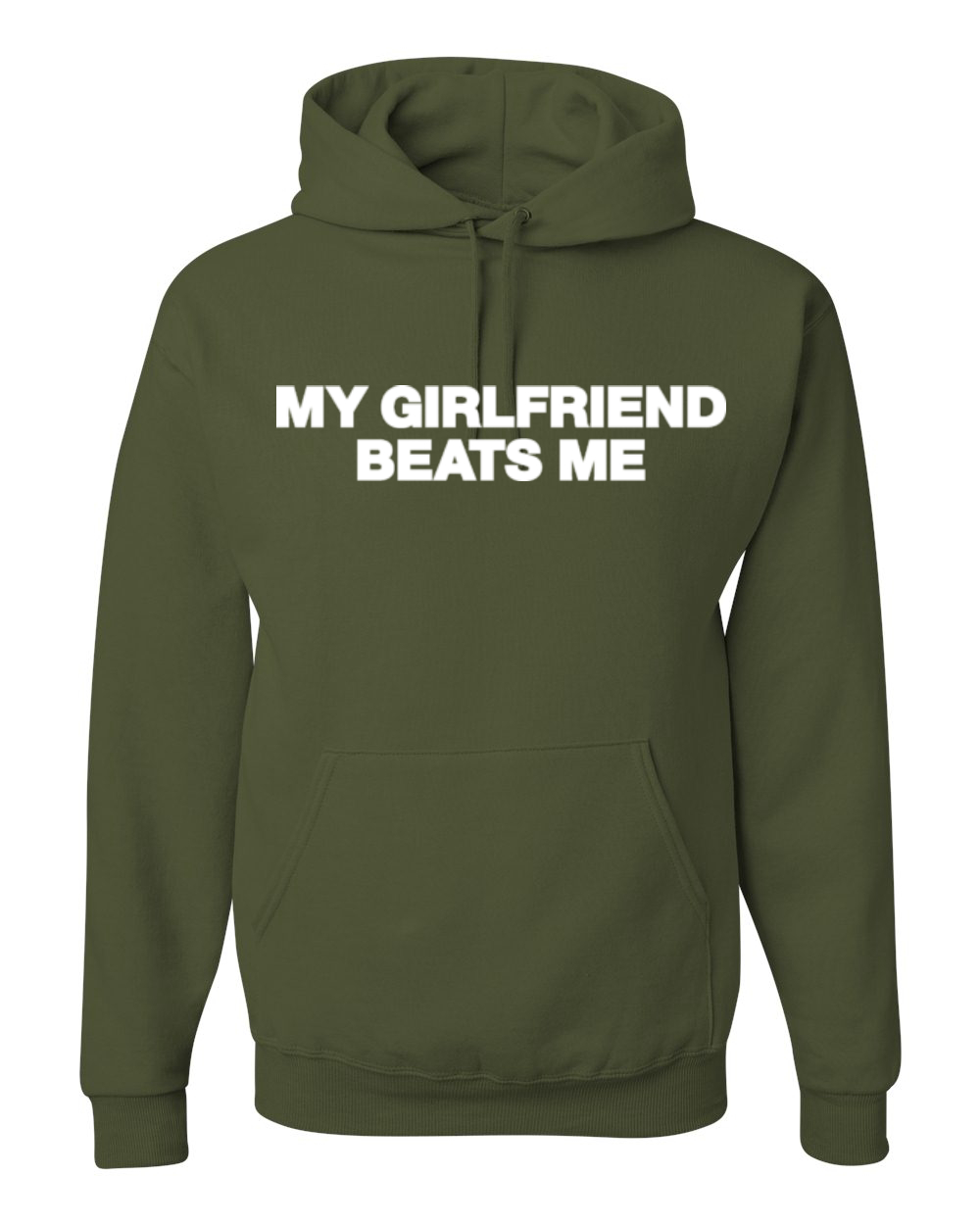 My Girlfriend Beats Me Funny Husband Wife Unisex Hoodie Sweatshirt - Picture 24 of 27