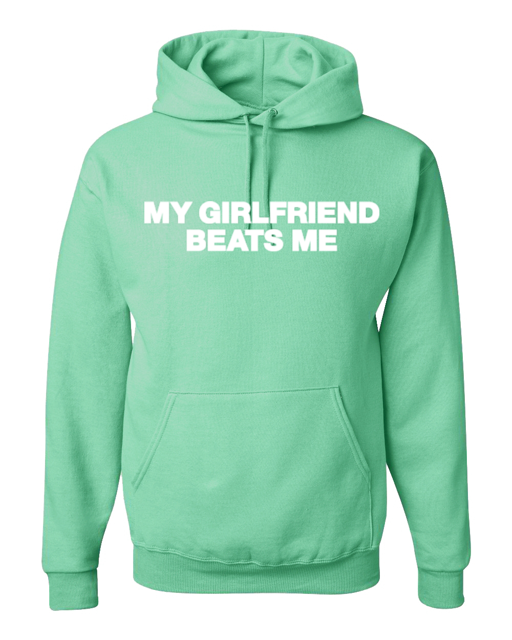 My Girlfriend Beats Me Funny Husband Wife Unisex Hoodie Sweatshirt - Picture 23 of 27