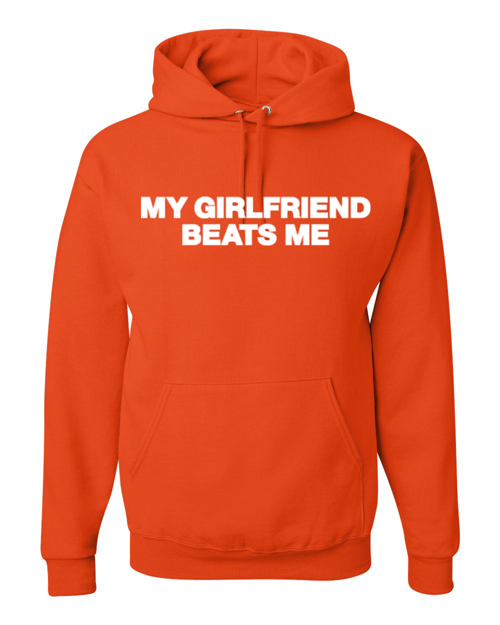 My Girlfriend Beats Me Funny Husband Wife Unisex Hoodie Sweatshirt - Picture 14 of 27