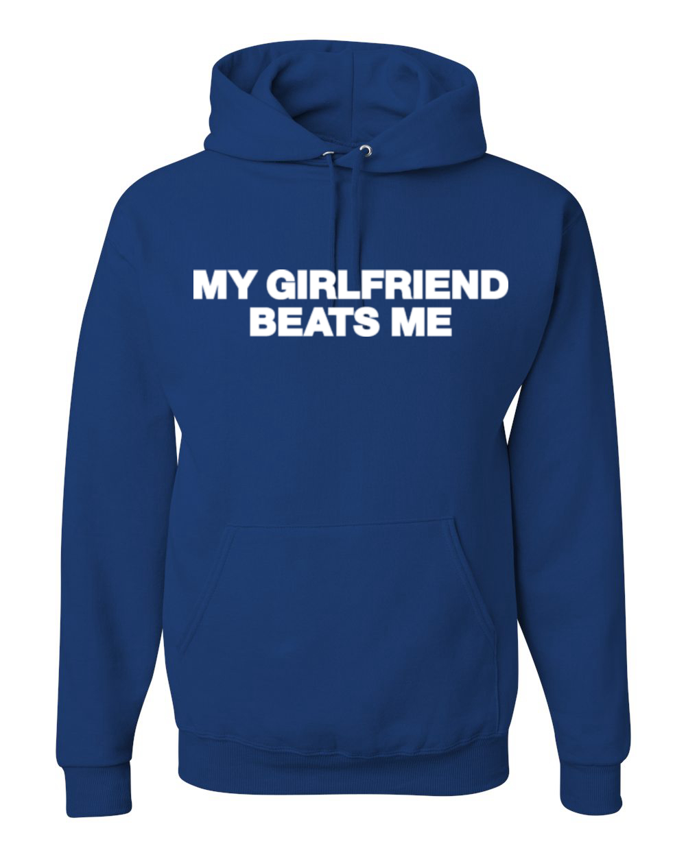 My Girlfriend Beats Me Funny Husband Wife Unisex Hoodie Sweatshirt - Picture 17 of 27