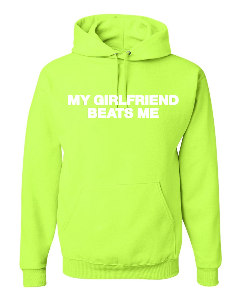 My Girlfriend Beats Me Funny Husband Wife Unisex Hoodie Sweatshirt - Picture 22 of 27