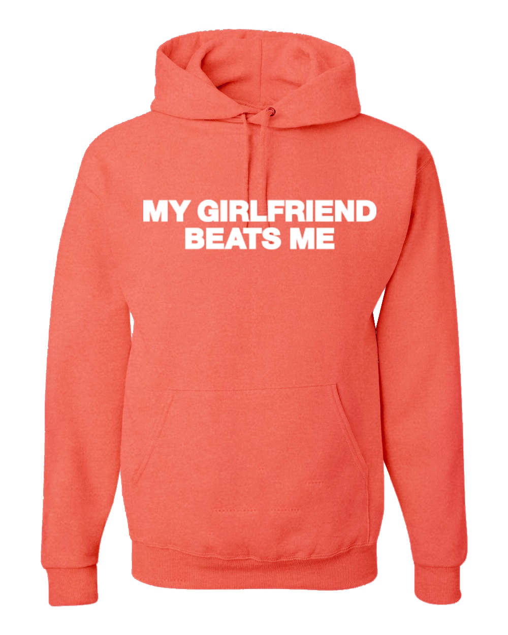 My Girlfriend Beats Me Funny Husband Wife Unisex Hoodie Sweatshirt - Picture 26 of 27