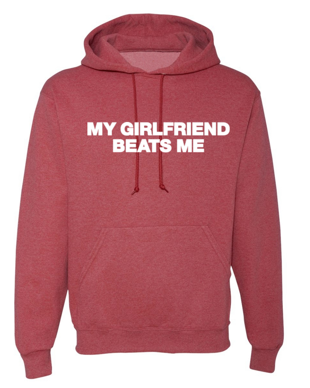 My Girlfriend Beats Me Funny Husband Wife Unisex Hoodie Sweatshirt - Picture 20 of 27