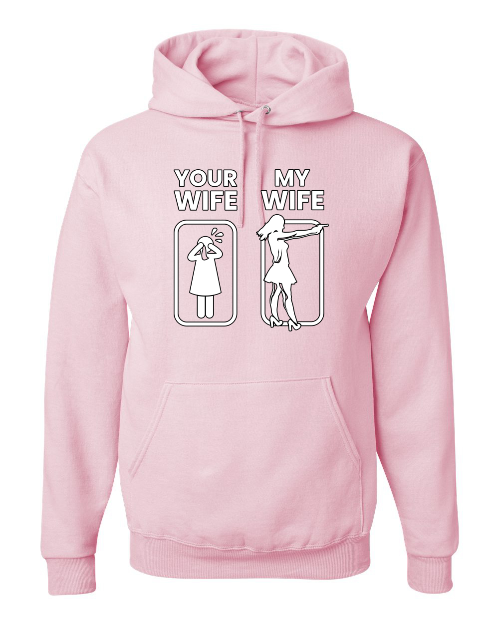Your Wife VS My Wife Funny Super Hero Unisex Sudadera con Capucha Sudadera - Imagen 10 de 27