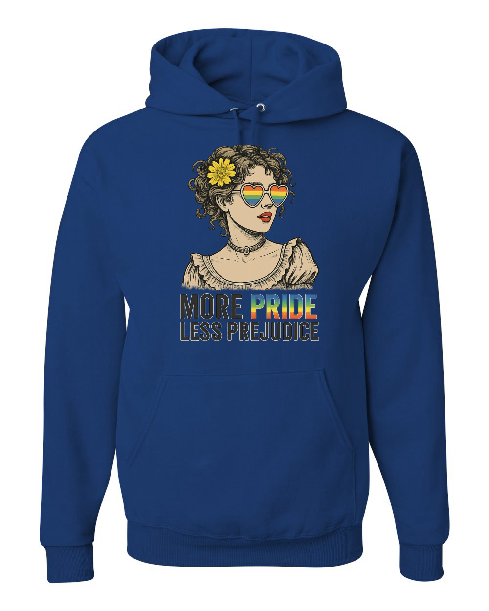 More Pride Less Prejudice LGBT Pride Month Rainbow Unisex Sudadera con Capucha Sudadera - Imagen 17 de 28