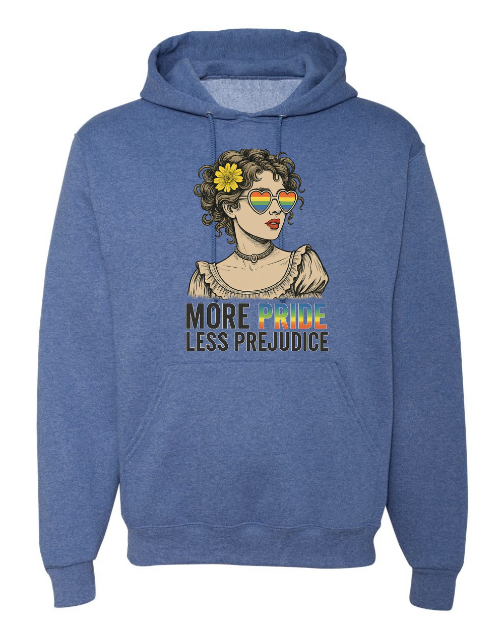 More Pride Less Prejudice LGBT Pride Month Rainbow Unisex Sudadera con Capucha Sudadera - Imagen 18 de 28