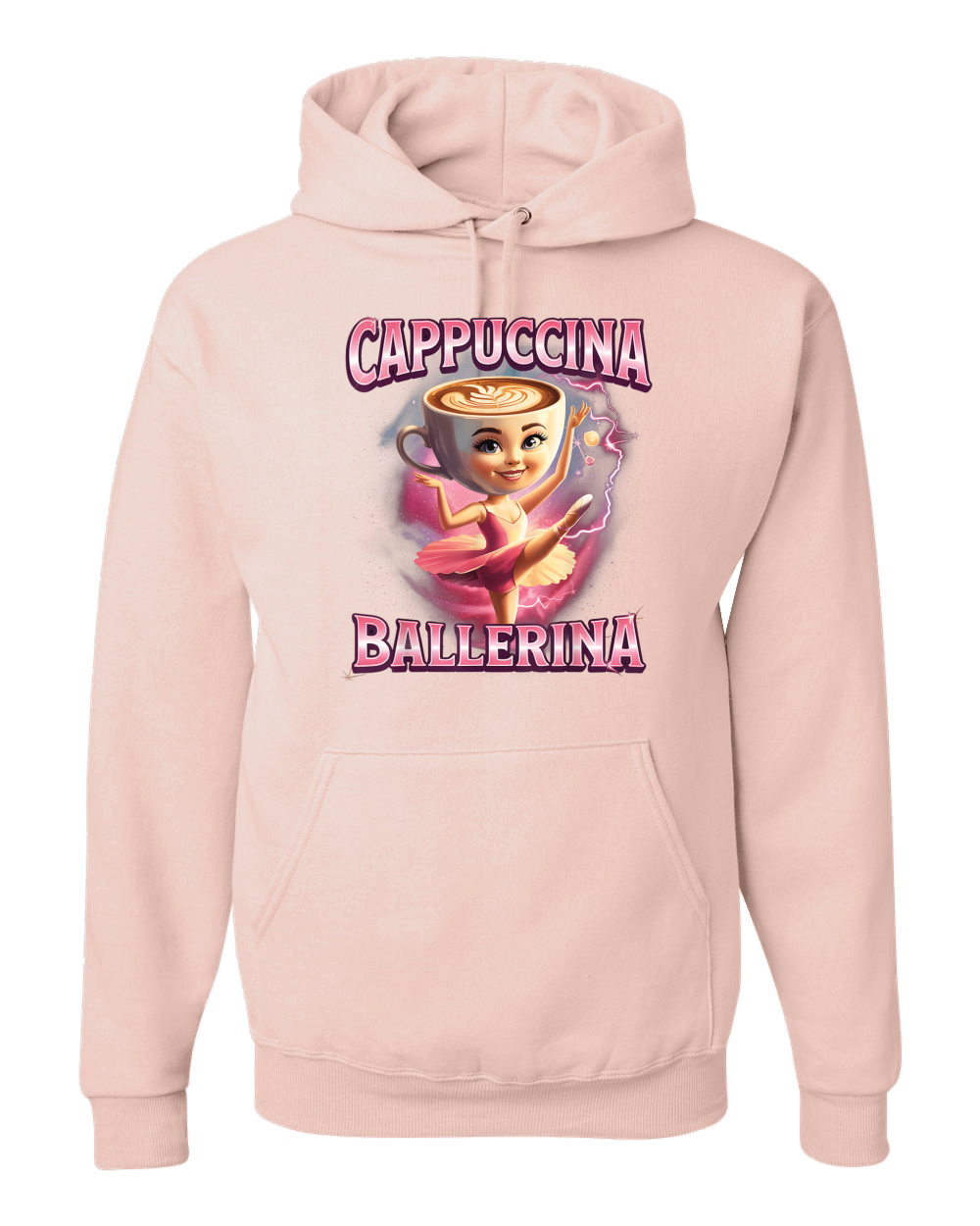 Cappuccina Bailarina Divertida Bailarina Café Rot Divertida Sudadera con Capucha - Imagen 28 de 28