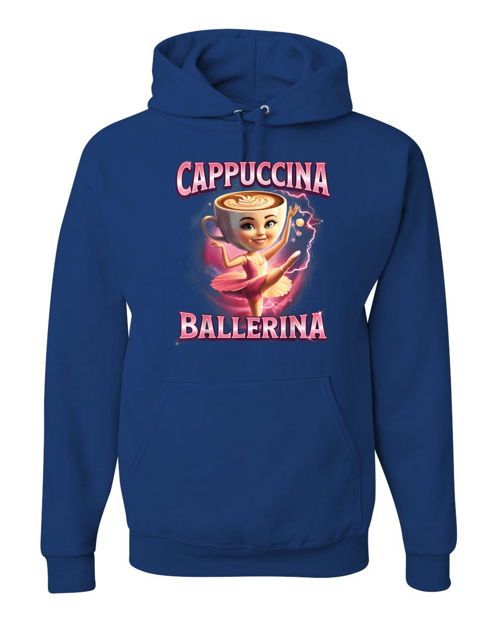 Cappuccina Bailarina Divertida Bailarina Café Rot Divertida Sudadera con Capucha - Imagen 17 de 28