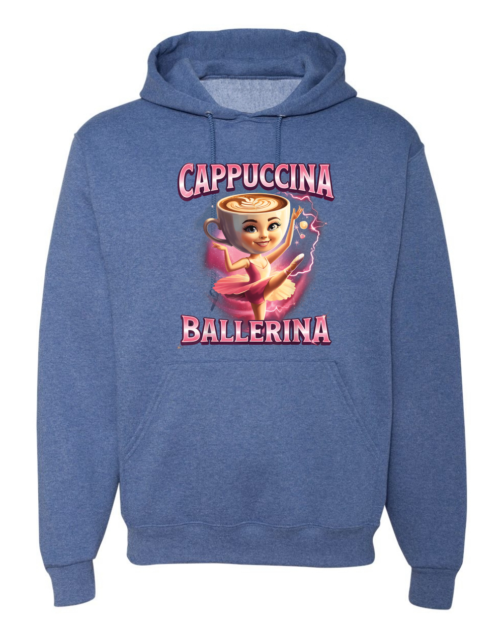 Cappuccina Bailarina Divertida Bailarina Café Rot Divertida Sudadera con Capucha - Imagen 18 de 28