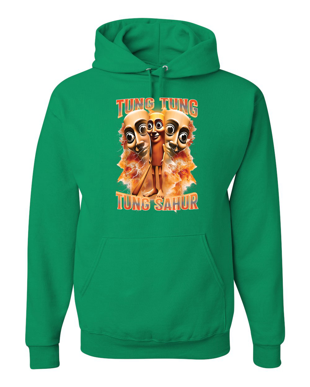 Tung Tung Tung Sahur Funny Viral Brainrot Meme Hoodie Sweatshirt