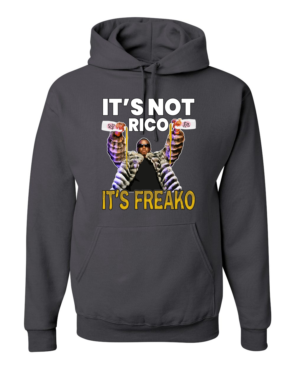 Sudadera con capucha It’s Not Rico It’s Freako Funny Diddy Meme - Imagen 4 de 28