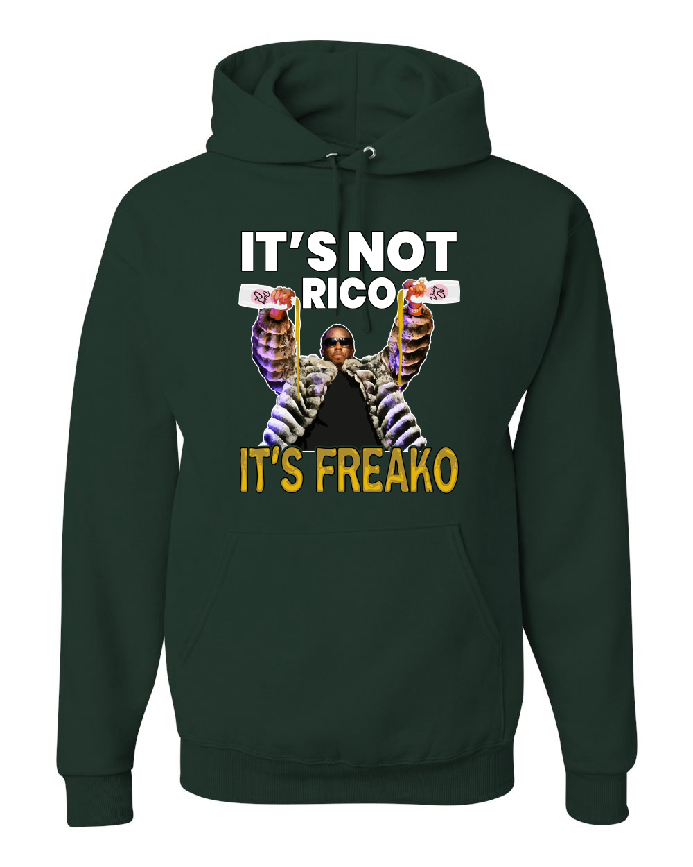 Sudadera con capucha It’s Not Rico It’s Freako Funny Diddy Meme - Imagen 5 de 28