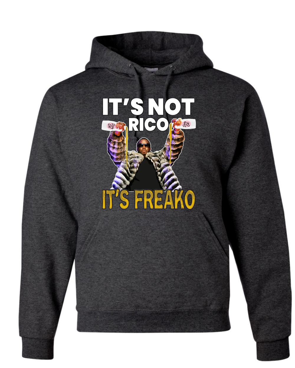 Sudadera con capucha It’s Not Rico It’s Freako Funny Diddy Meme - Imagen 7 de 28