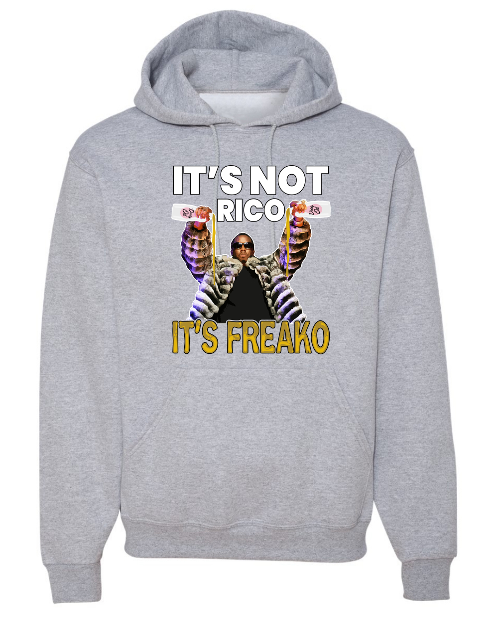 Sudadera con capucha It’s Not Rico It’s Freako Funny Diddy Meme - Imagen 8 de 28
