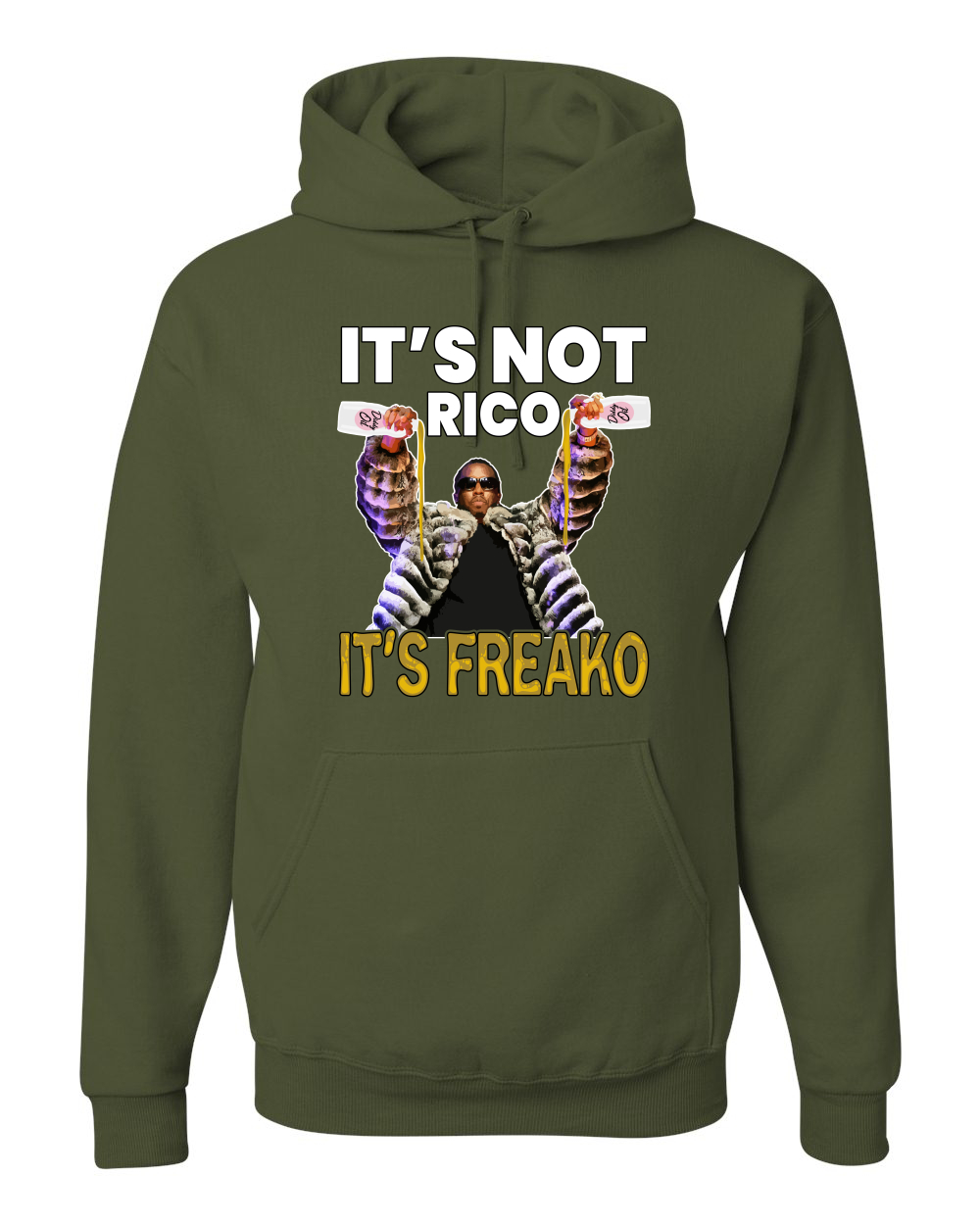 Sudadera con capucha It’s Not Rico It’s Freako Funny Diddy Meme - Imagen 25 de 28