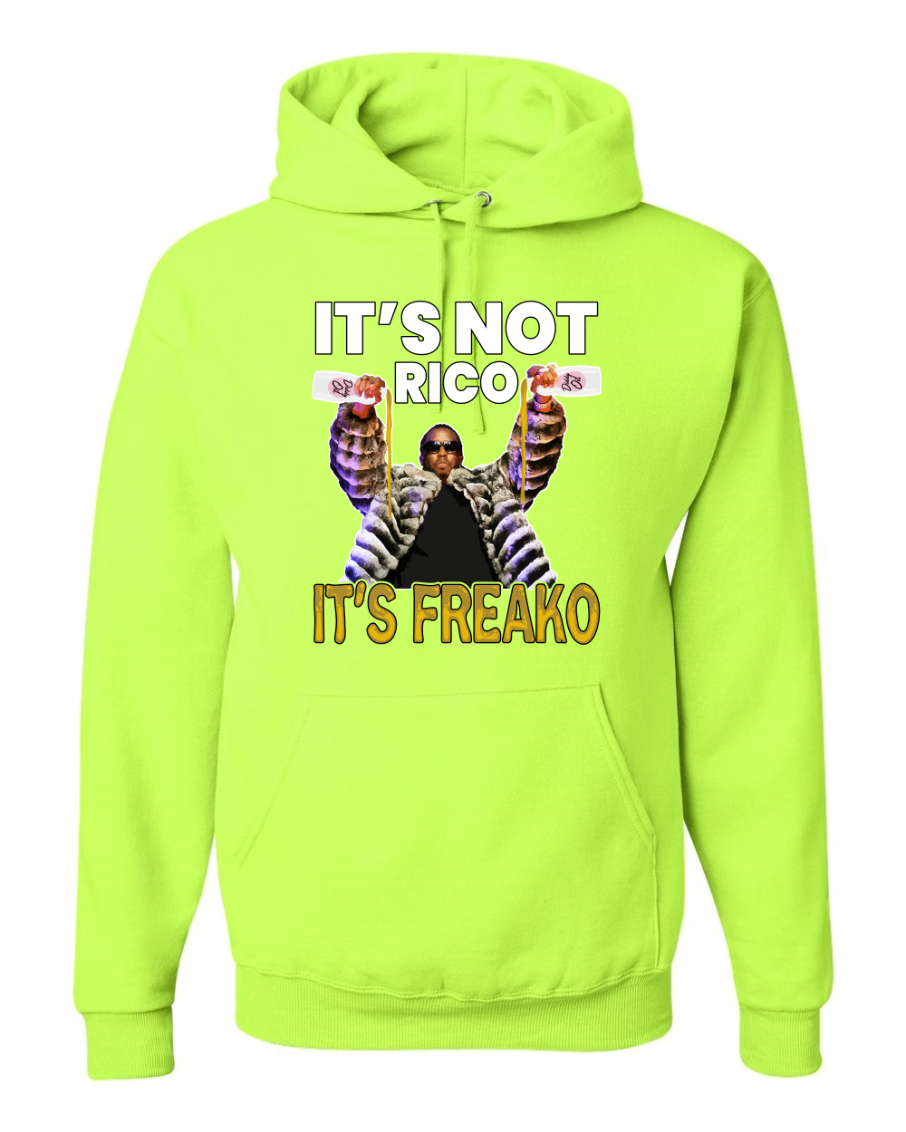 Sudadera con capucha It’s Not Rico It’s Freako Funny Diddy Meme - Imagen 23 de 28