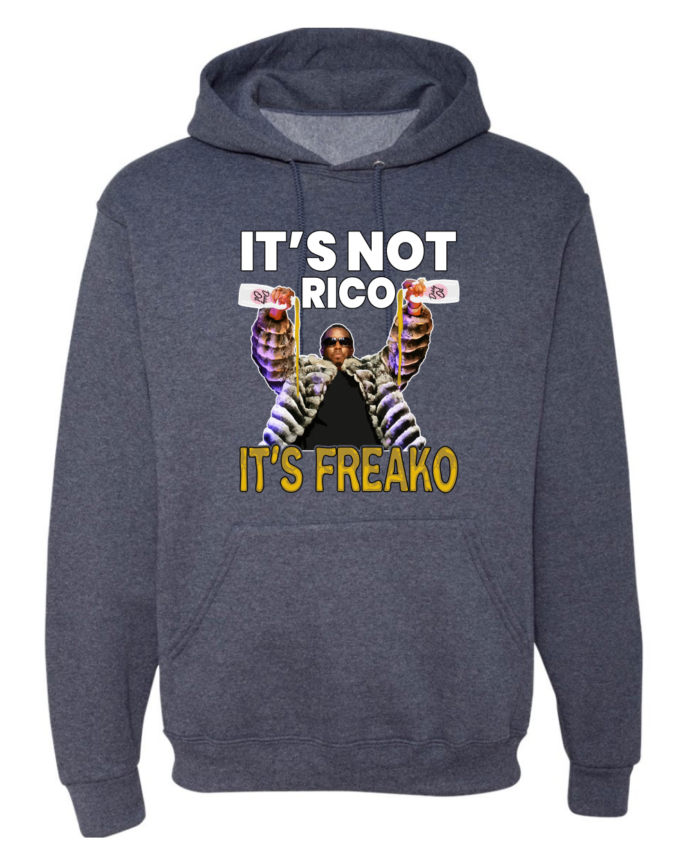 Sudadera con capucha It’s Not Rico It’s Freako Funny Diddy Meme - Imagen 19 de 28