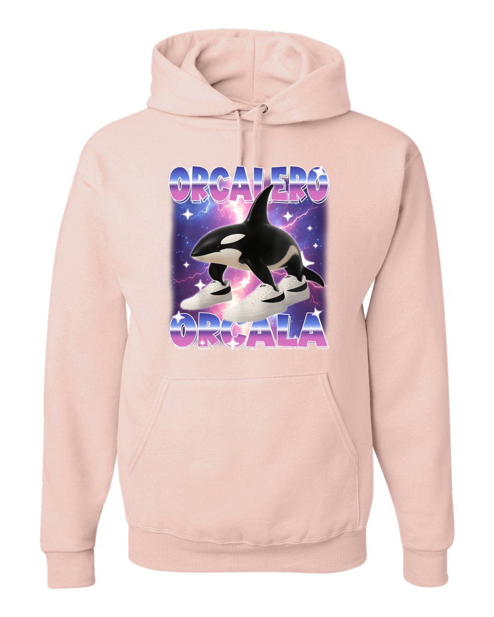Orcalero Orcala Brainrot Divertido Orca en Tenis Sudadera con Capucha Sudadera - Imagen 28 de 28