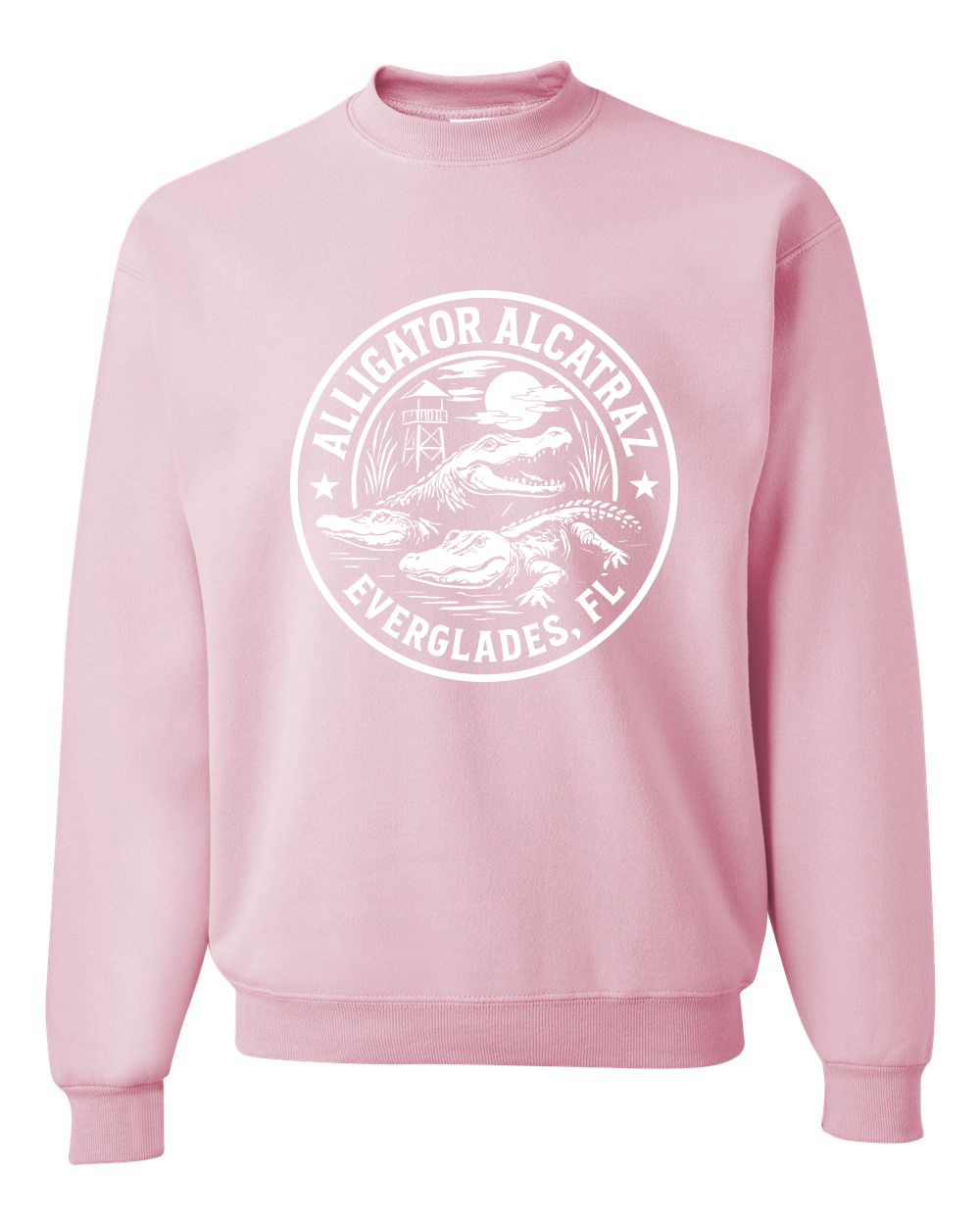 Sudadera Alligator Alcatraz Divertida Florida Gator Prison Souvenir Cuello Redondo - Imagen 10 de 22
