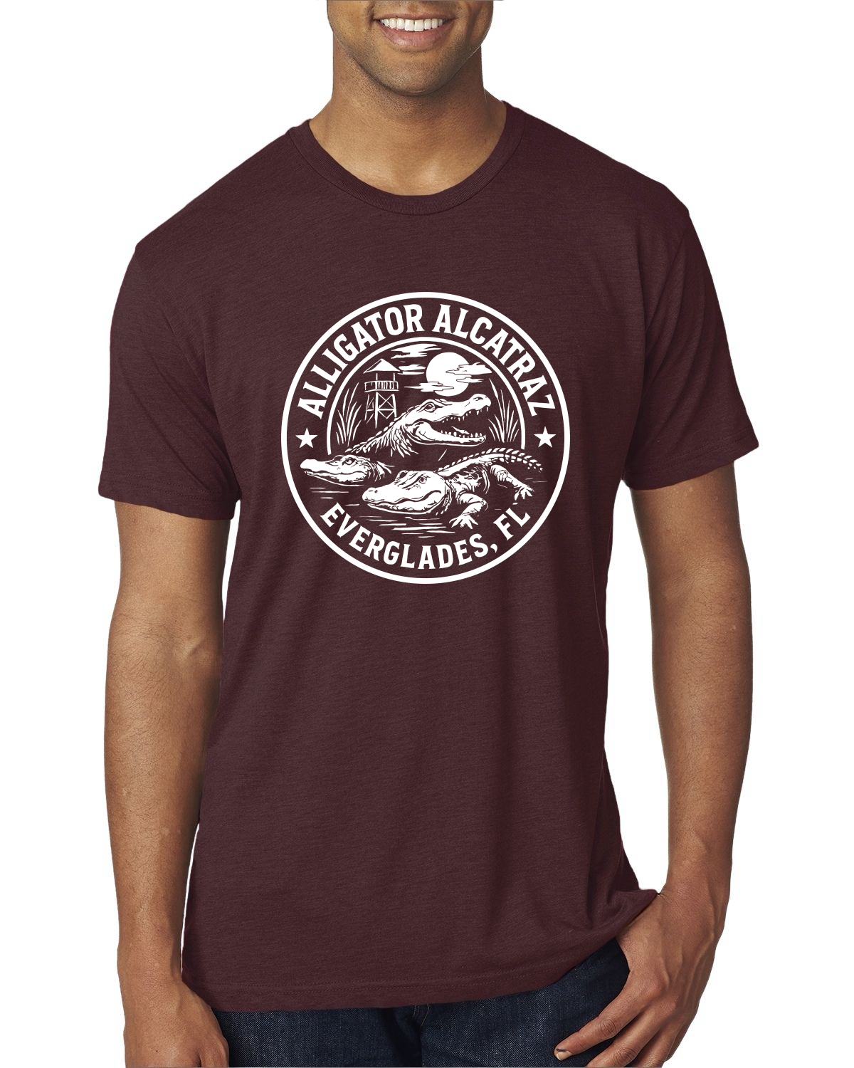 Camiseta Premium Alligator Alcatraz Divertida Florida Gator Prison Souvenir Para Hombre - Imagen 12 de 15