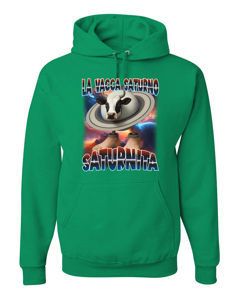 Sudadera con Capucha Divertida La Vacca Saturno Saturnita Brainrot - Imagen 9 de 28