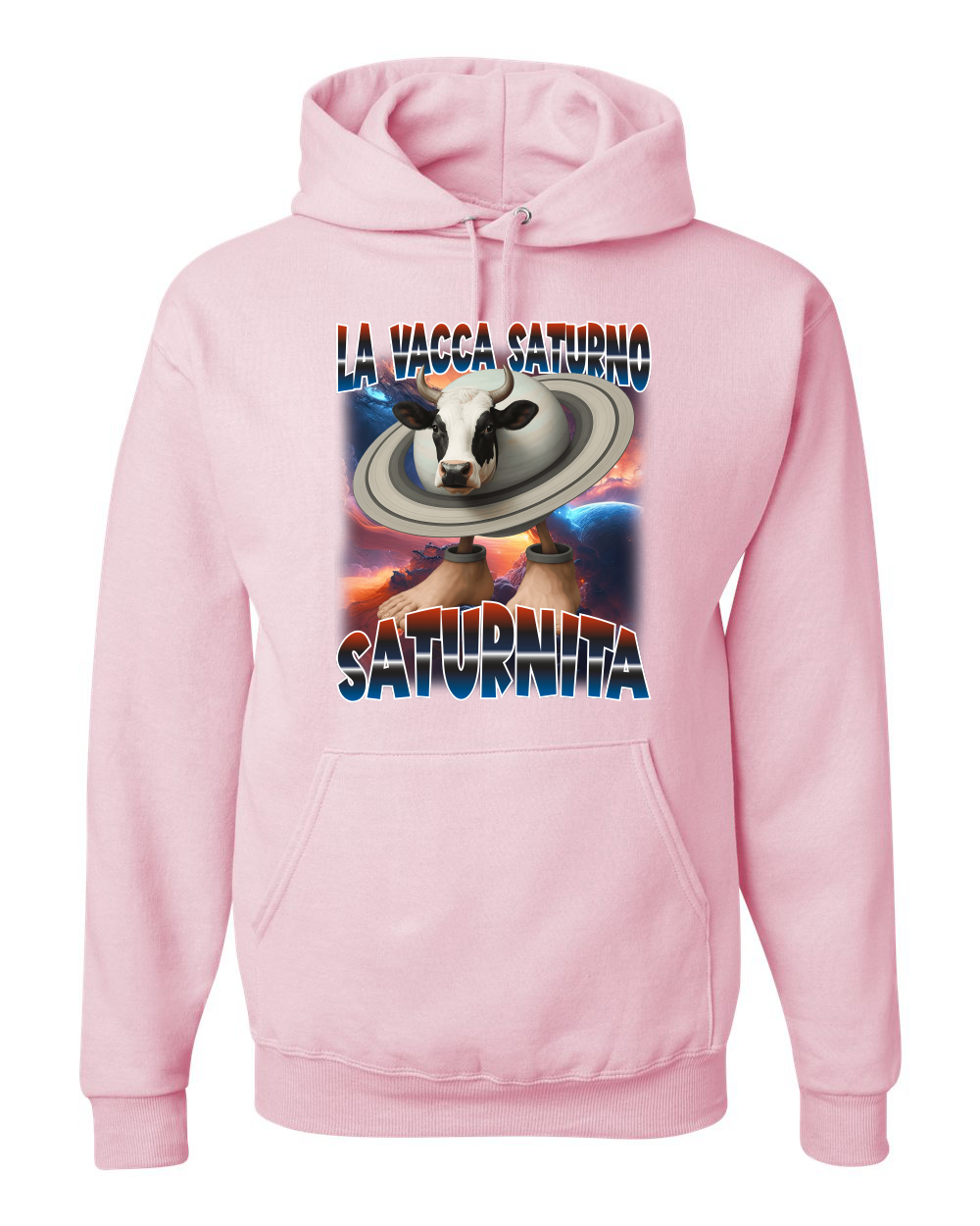 Sudadera con Capucha Divertida La Vacca Saturno Saturnita Brainrot - Imagen 10 de 28