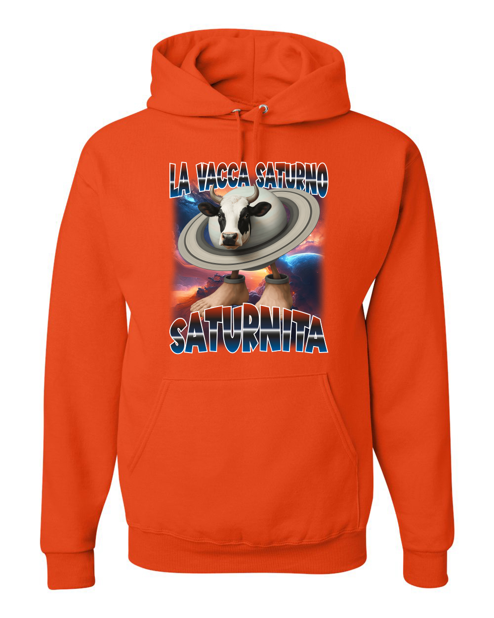Sudadera con Capucha Divertida La Vacca Saturno Saturnita Brainrot - Imagen 14 de 28
