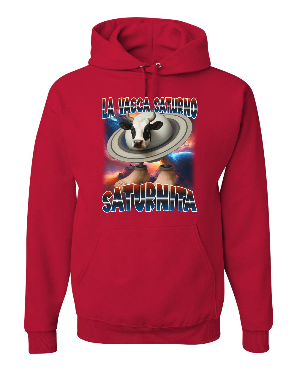 Sudadera con Capucha Divertida La Vacca Saturno Saturnita Brainrot - Imagen 16 de 28