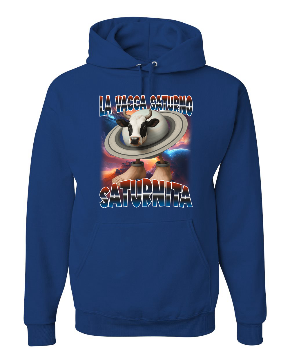 Sudadera con Capucha Divertida La Vacca Saturno Saturnita Brainrot - Imagen 17 de 28