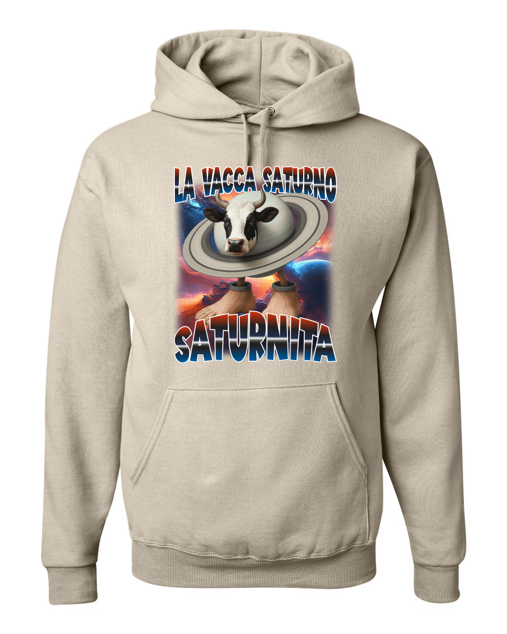 Sudadera con Capucha Divertida La Vacca Saturno Saturnita Brainrot - Imagen 26 de 28