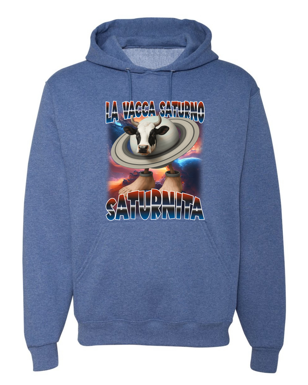 Sudadera con Capucha Divertida La Vacca Saturno Saturnita Brainrot - Imagen 18 de 28
