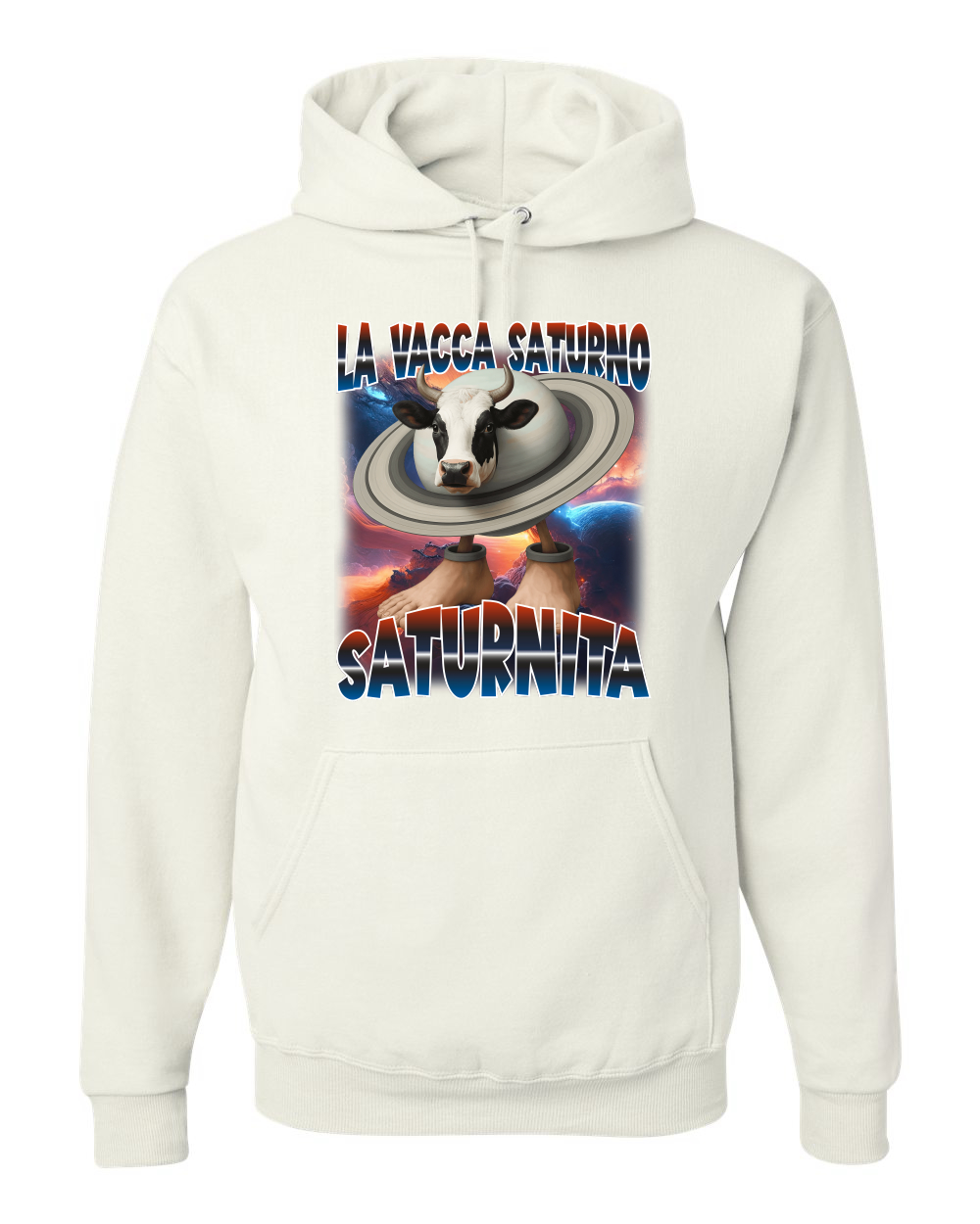 Sudadera con Capucha Divertida La Vacca Saturno Saturnita Brainrot - Imagen 21 de 28