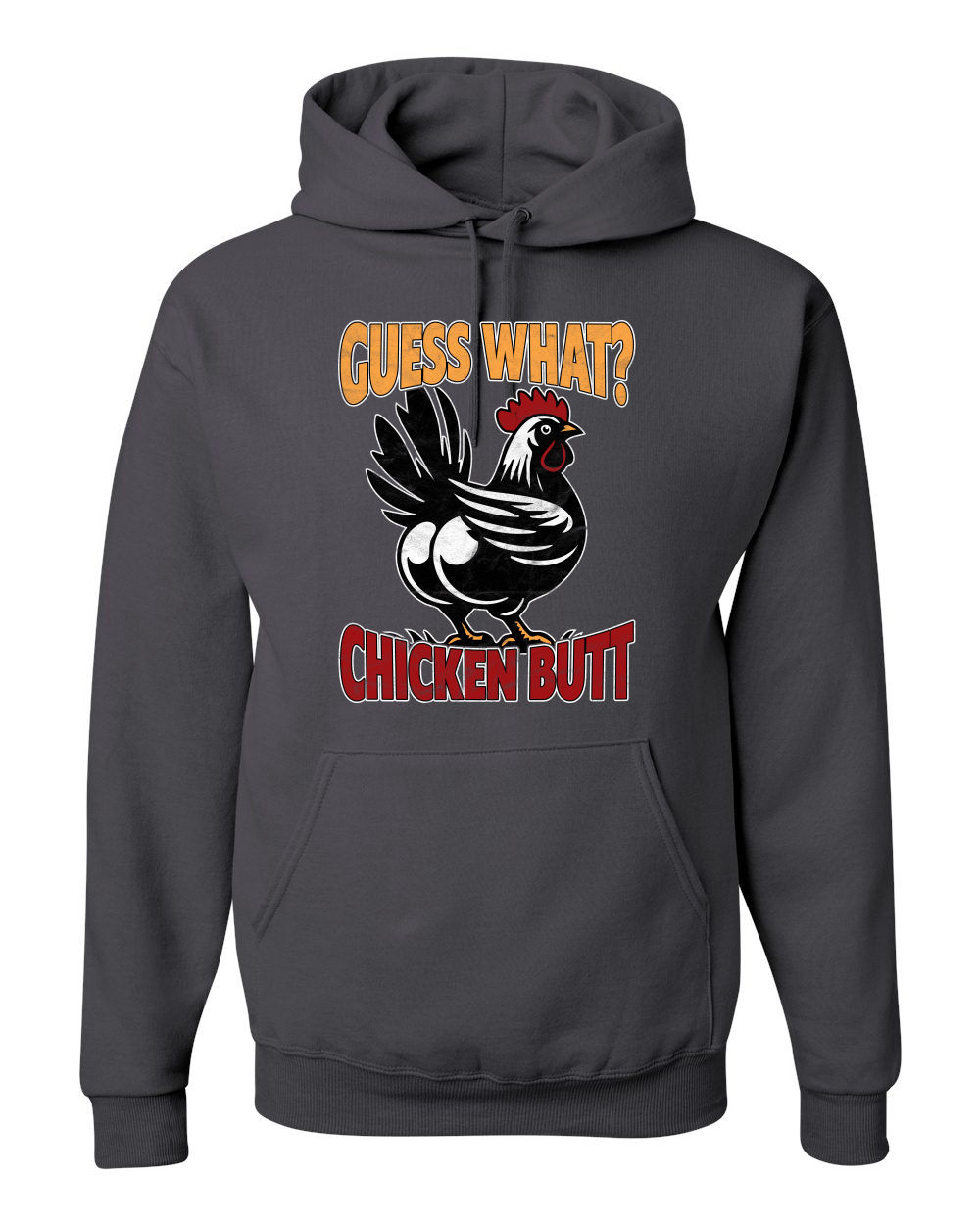 Sudadera con capucha Guess What Chicken Butt Animal Pun - Imagen 4 de 28