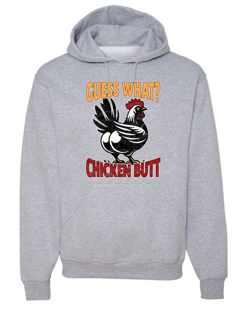 Sudadera con capucha Guess What Chicken Butt Animal Pun - Imagen 8 de 28