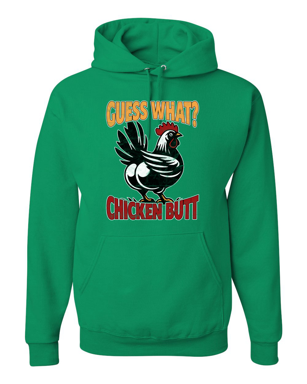 Sudadera con capucha Guess What Chicken Butt Animal Pun - Imagen 9 de 28