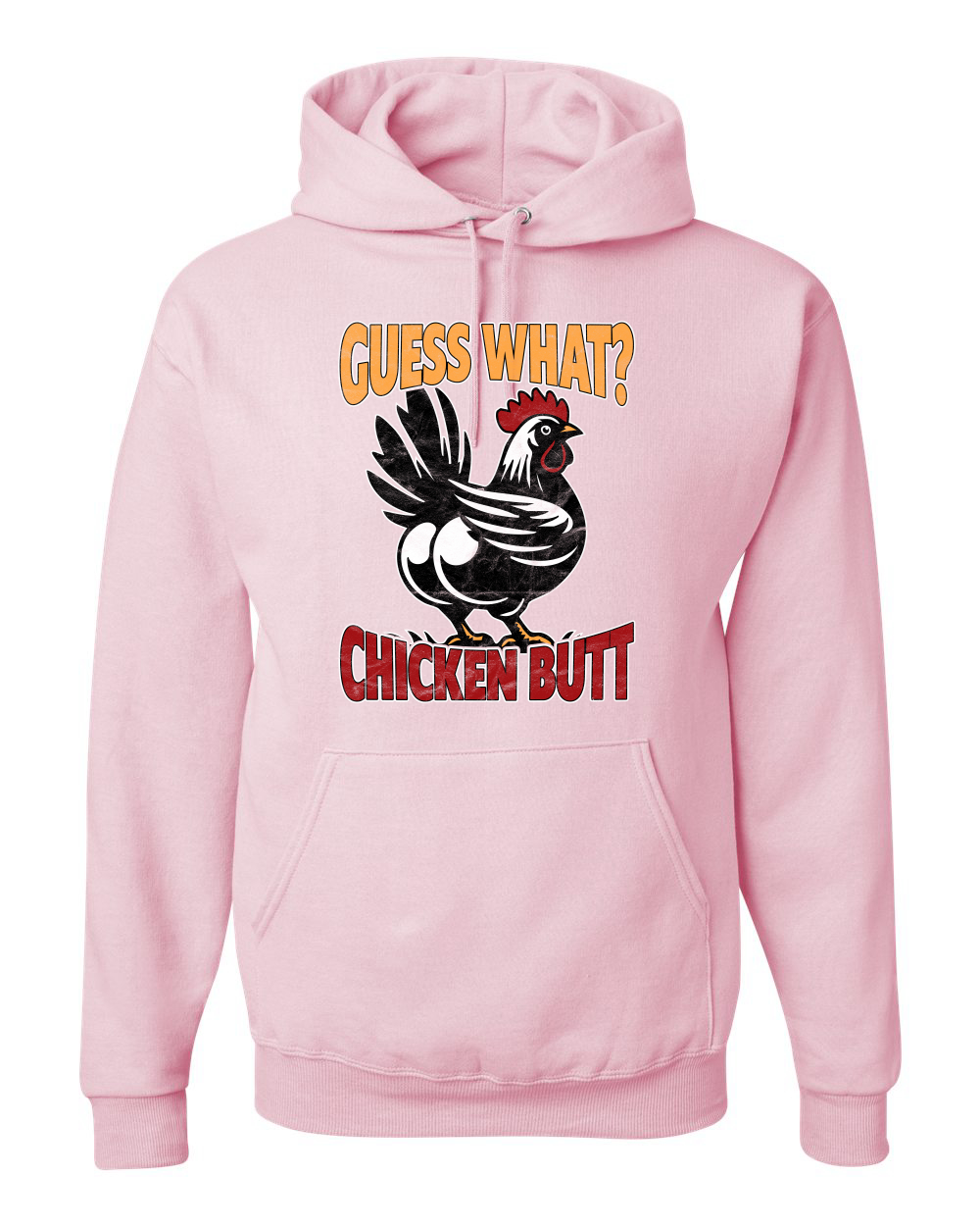 Sudadera con capucha Guess What Chicken Butt Animal Pun - Imagen 10 de 28