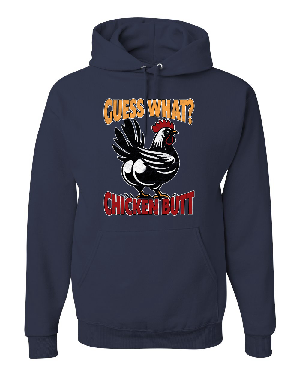 Sudadera con capucha Guess What Chicken Butt Animal Pun - Imagen 12 de 28