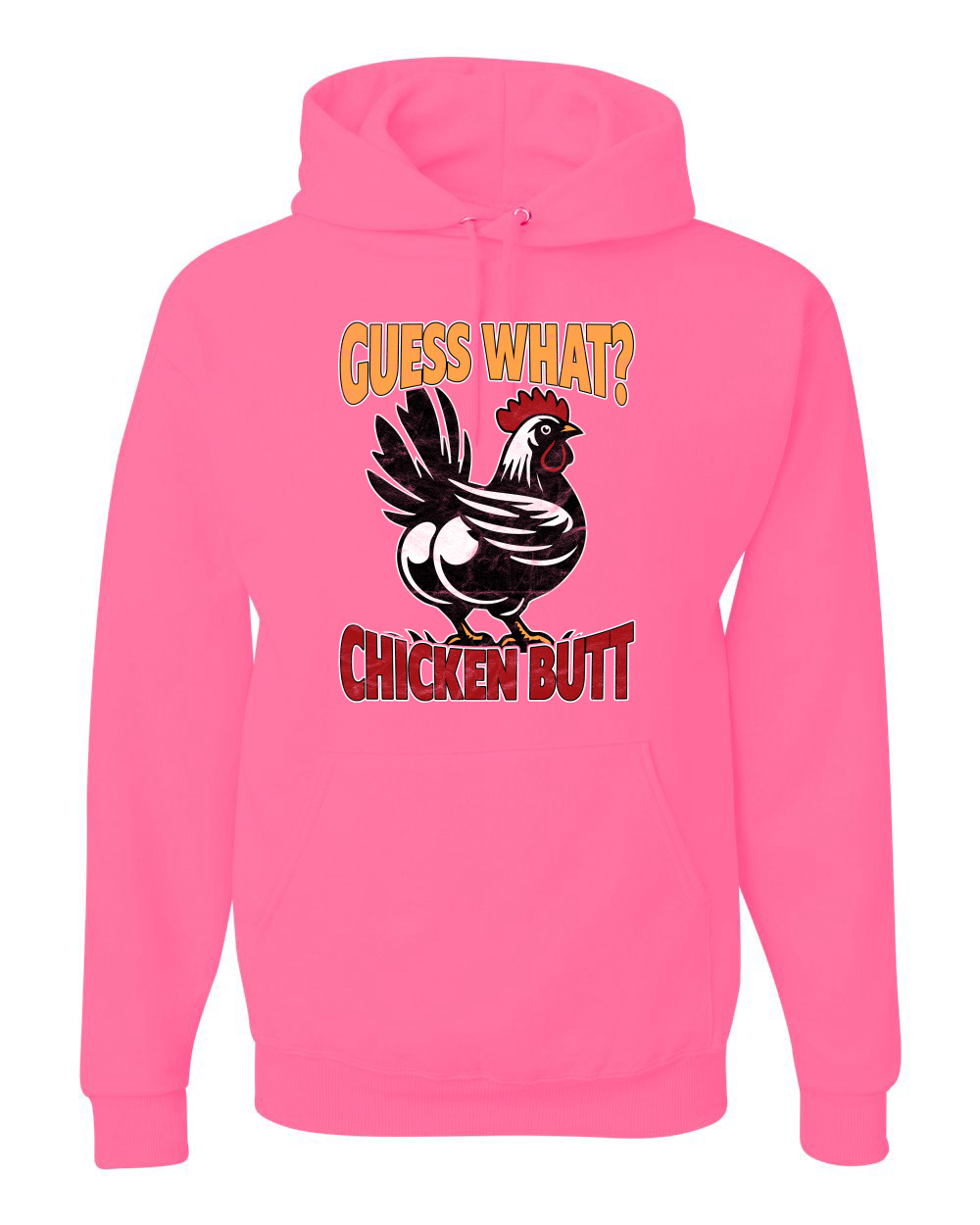 Sudadera con capucha Guess What Chicken Butt Animal Pun - Imagen 13 de 28