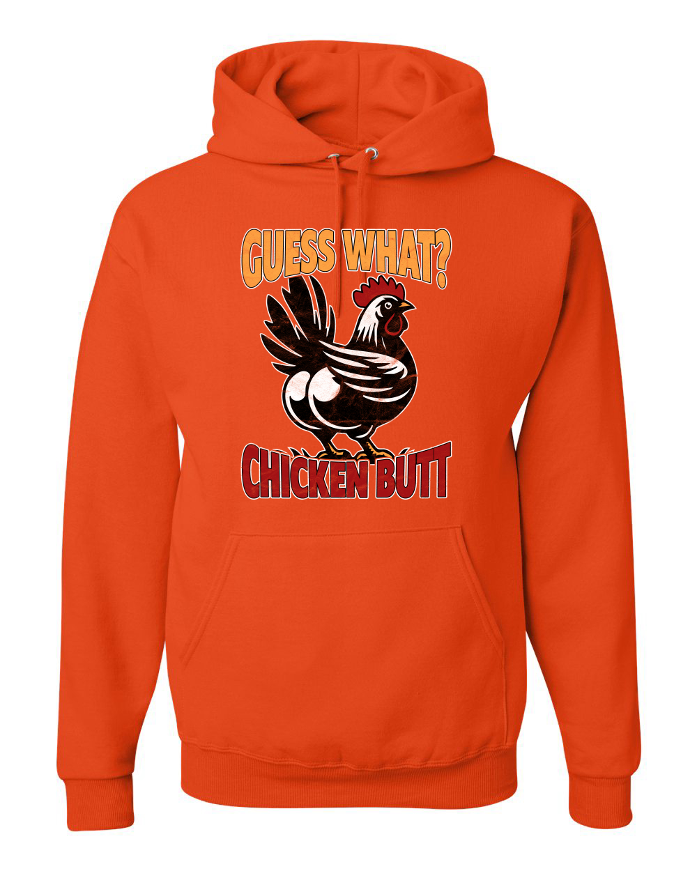 Sudadera con capucha Guess What Chicken Butt Animal Pun - Imagen 14 de 28