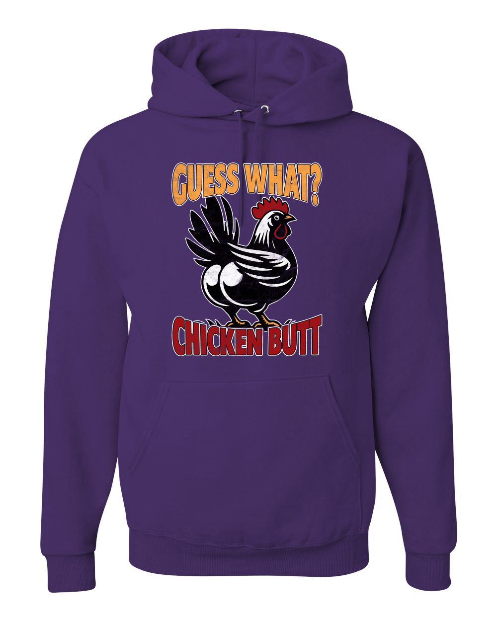 Sudadera con capucha Guess What Chicken Butt Animal Pun - Imagen 15 de 28
