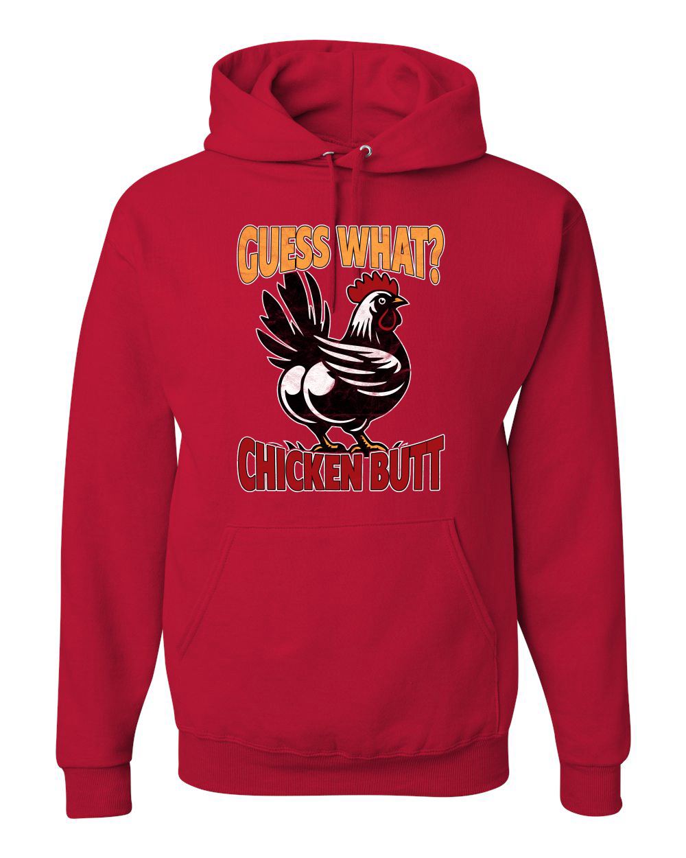 Sudadera con capucha Guess What Chicken Butt Animal Pun - Imagen 16 de 28