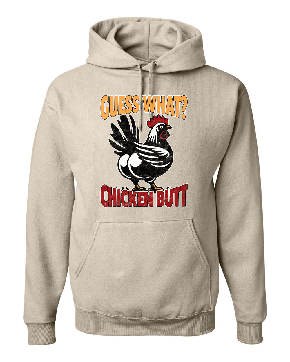 Sudadera con capucha Guess What Chicken Butt Animal Pun - Imagen 26 de 28