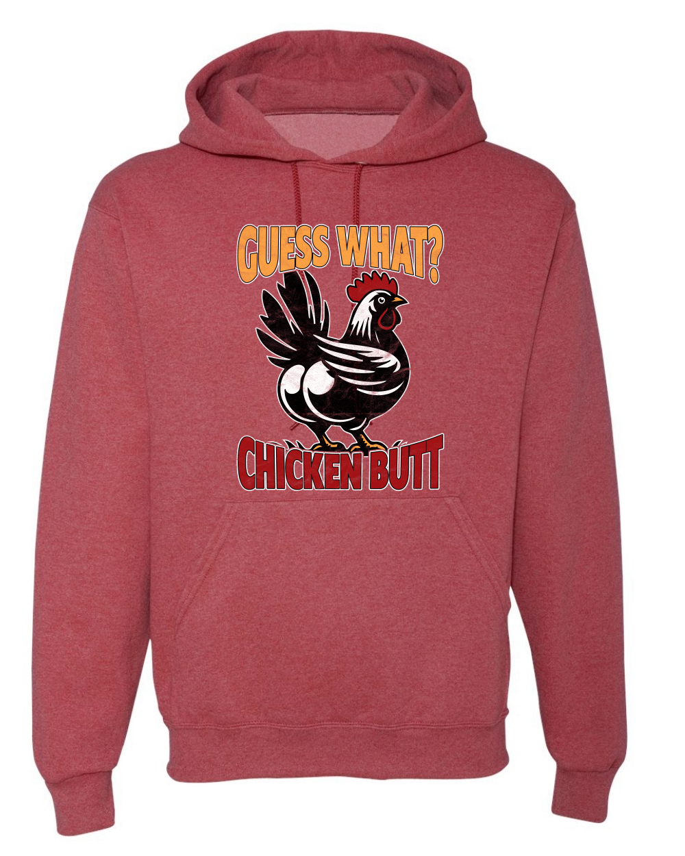 Sudadera con capucha Guess What Chicken Butt Animal Pun - Imagen 20 de 28