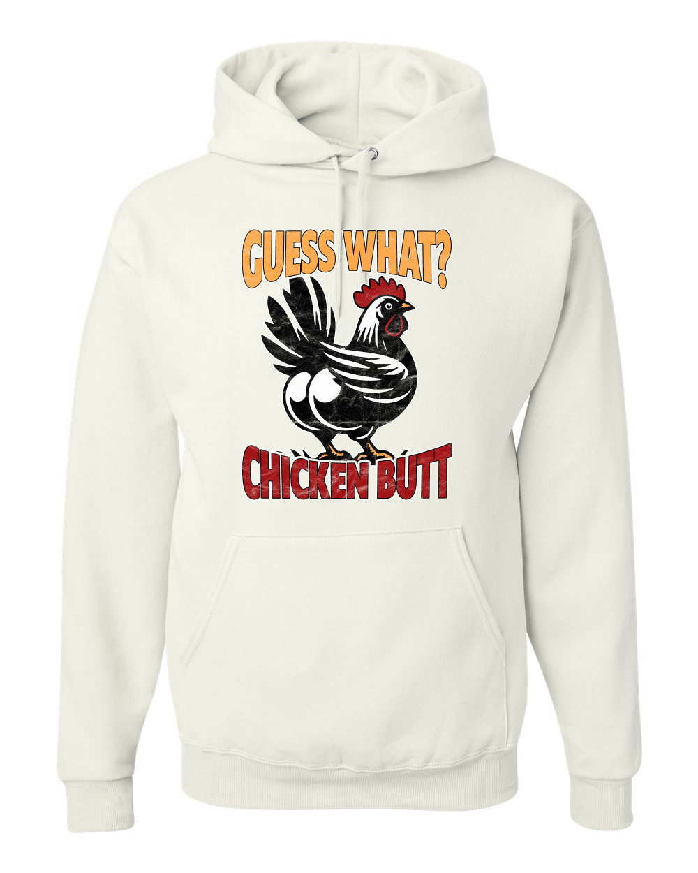 Sudadera con capucha Guess What Chicken Butt Animal Pun - Imagen 21 de 28