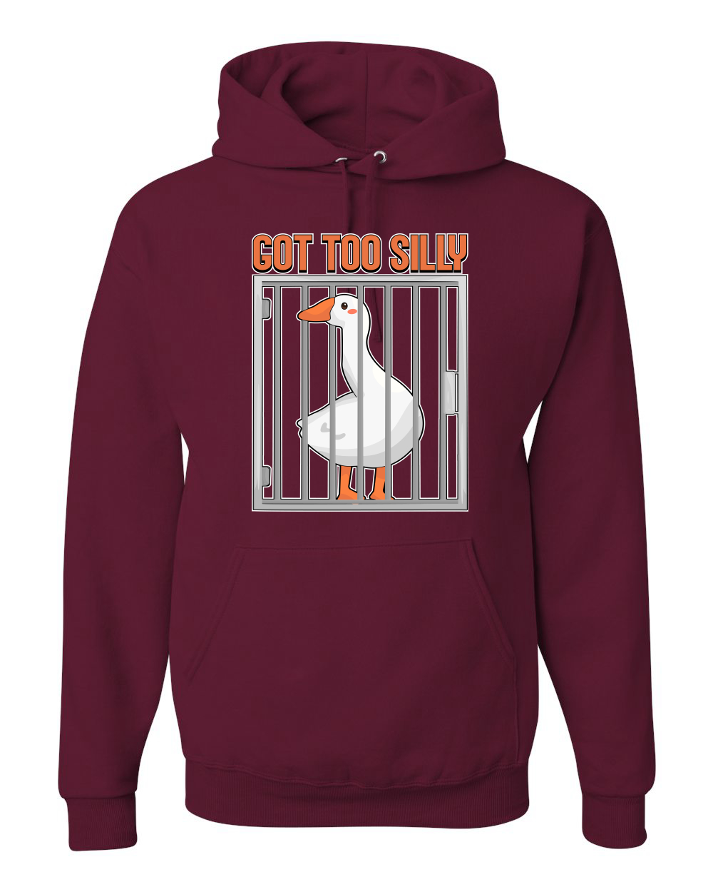 Sudadera con capucha Got Too Silly GooseCute Animal Meme - Imagen 11 de 28
