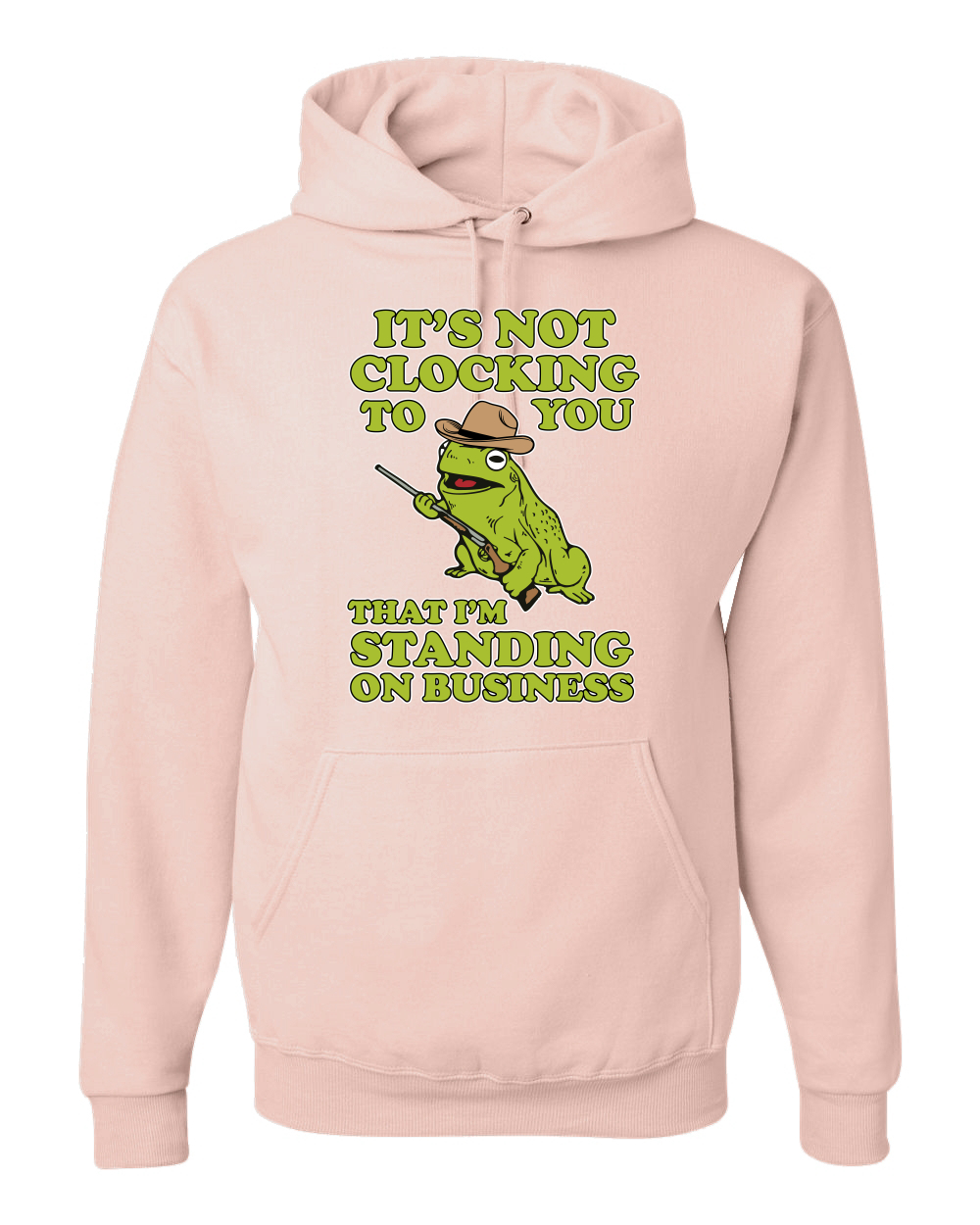 It's Not Clocking To You I'm Standing on Business Meme sudadera con capucha viral - Imagen 28 de 28