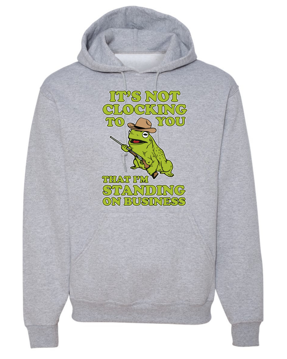 It's Not Clocking To You I'm Standing on Business Meme sudadera con capucha viral - Imagen 8 de 28