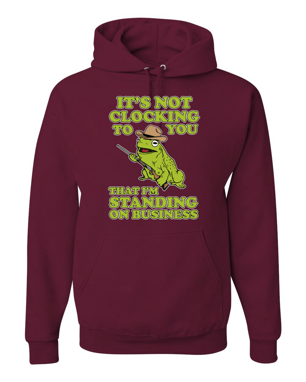 It's Not Clocking To You I'm Standing on Business Meme sudadera con capucha viral - Imagen 11 de 28